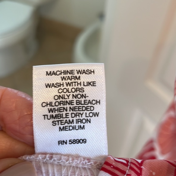 Cremieux Blue Label Sunset Tropical Skies Printed Short Sleeve Shirt NWT - Picture 8 of 9